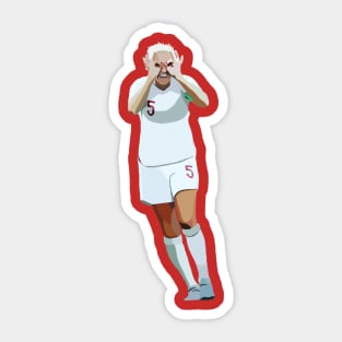 England Captain Steph Houghton MBE Sticker